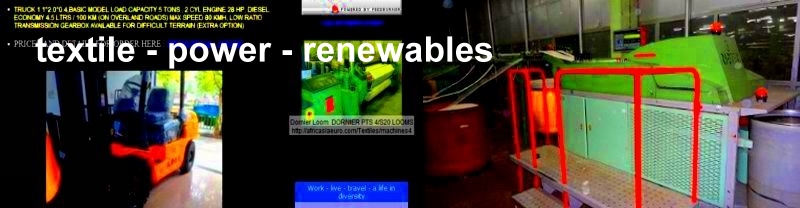 africasiaeuro - machines textile - renewable energy 